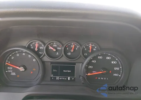 2022 Chevrolet Silverado 1500 4Wd Short Bed Custom Trail Boss z USA, uszkodzony, nr VIN 3GCPDCEK5NG574384